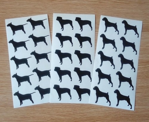 Dogs vinyl stickers - vinyl,